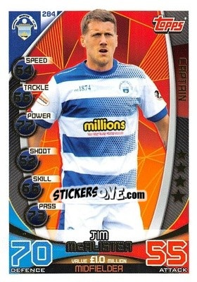 Sticker Jim McAlister - SPFL 2019-2020. Match Attax n. 284 - Topps