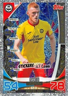 Sticker Shea Gordon - SPFL 2019-2020. Match Attax - Topps