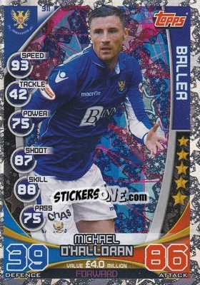 Sticker Michael O'Halloran - SPFL 2019-2020. Match Attax n. 311 - Topps