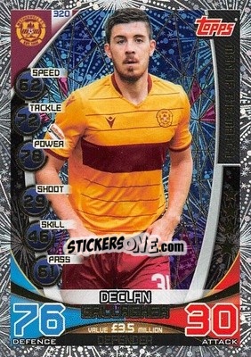 Sticker Declan Gallagher - SPFL 2019-2020. Match Attax n. 320 - Topps