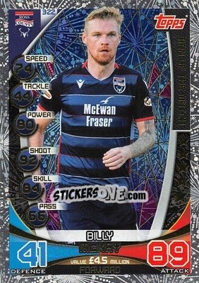 Sticker Billy McKay - SPFL 2019-2020. Match Attax n. 322 - Topps