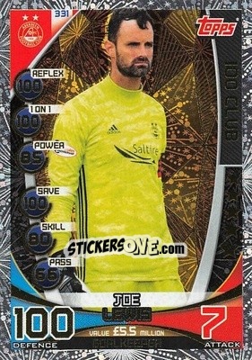 Sticker Joe Lewis - SPFL 2019-2020. Match Attax n. 331 - Topps