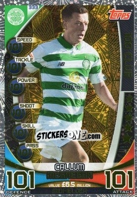 Sticker Callum McGregor - SPFL 2019-2020. Match Attax n. 333 - Topps