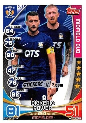 Sticker Dicker / Power - SPFL 2019-2020. Match Attax - Topps