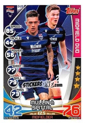 Figurina Mullin / Spittal - SPFL 2019-2020. Match Attax - Topps