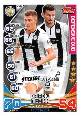 Cromo Baird / McGinn - SPFL 2019-2020. Match Attax - Topps