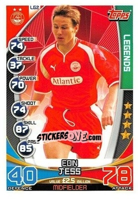 Sticker Eoin Jess - SPFL 2019-2020. Match Attax n. LG2 - Topps