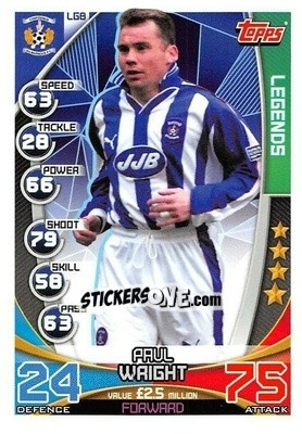 Sticker Paul Wright - SPFL 2019-2020. Match Attax n. LG8 - Topps