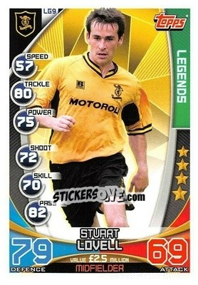 Sticker Stuart Lovell - SPFL 2019-2020. Match Attax n. LG9 - Topps