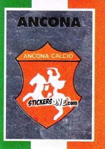 Sticker Scudetto Ancona - Calcioflash 1993 n. SC1 - Euroflash
