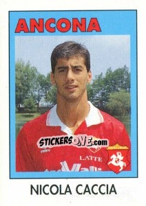 Sticker Nicola Caccia - Calcioflash 1993 - Euroflash
