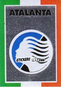 Figurina Scudetto Atalanta - Calcioflash 1993 - Euroflash