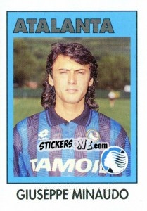 Sticker Giuseppe Minaudo - Calcioflash 1993 - Euroflash