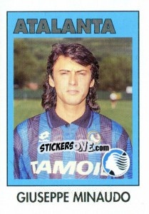 Sticker Giuseppe Minaudo - Calcioflash 1993 n. 27 - Euroflash