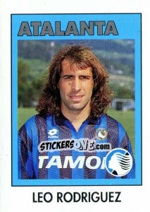 Sticker Leo Rodriguez - Calcioflash 1993 n. 28 - Euroflash
