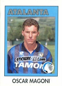 Sticker Oscar Magoni - Calcioflash 1993 - Euroflash