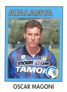 Sticker Oscar Magoni - Calcioflash 1993 n. 30 - Euroflash