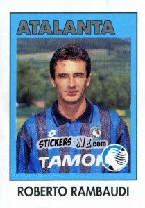 Sticker Roberto Rambaudi - Calcioflash 1993 n. 32 - Euroflash