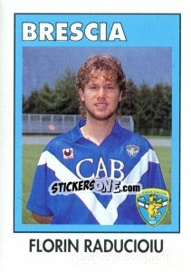 Sticker Florin Raducioiu - Calcioflash 1993 - Euroflash