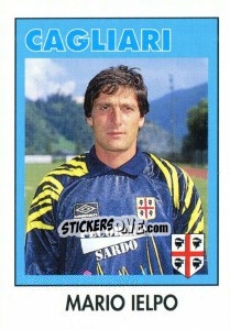 Sticker Mario Ielpo - Calcioflash 1993 n. 53 - Euroflash