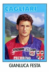 Sticker Gianluca Festa - Calcioflash 1993 n. 55 - Euroflash