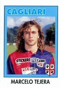 Cromo Marcelo Tejera - Calcioflash 1993 - Euroflash