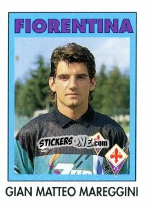 Figurina Gian Matteo Mareggini - Calcioflash 1993 - Euroflash