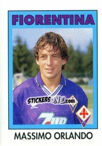 Sticker Massimo Orlando - Calcioflash 1993 n. 83 - Euroflash