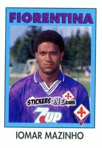 Sticker Iomar Mazinho - Calcioflash 1993 n. 84 - Euroflash