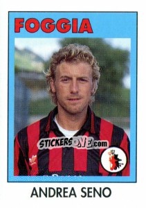 Sticker Andrea Seno - Calcioflash 1993 n. 98 - Euroflash