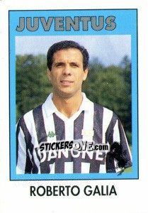 Cromo Roberto Galia - Calcioflash 1993 - Euroflash