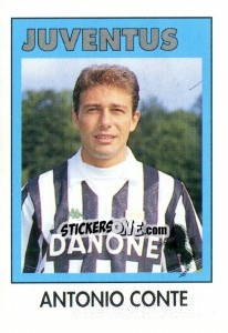 Sticker Antonio Conte - Calcioflash 1993 n. 153 - Euroflash