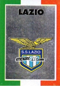 Cromo Scudetto Lazio - Calcioflash 1993 - Euroflash