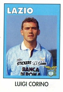 Sticker Luigi Corino - Calcioflash 1993 - Euroflash