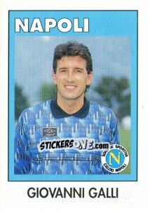 Sticker Giovanni Galli - Calcioflash 1993 - Euroflash