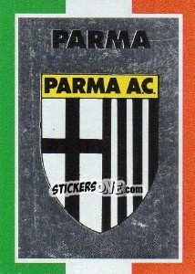 Cromo Scudetto Parma - Calcioflash 1993 - Euroflash
