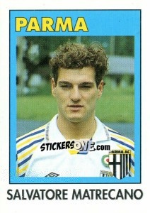 Cromo Salvatore Matrecano - Calcioflash 1993 - Euroflash