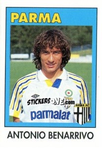 Sticker Antonio Benarrivo - Calcioflash 1993 - Euroflash