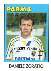 Sticker Daniele Zoratto - Calcioflash 1993 - Euroflash