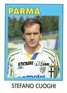 Sticker Stefano Cuoghi - Calcioflash 1993 - Euroflash