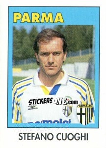Sticker Stefano Cuoghi - Calcioflash 1993 n. 227 - Euroflash