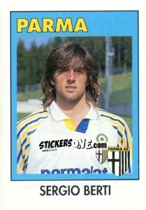 Sticker Sergio Berti - Calcioflash 1993 n. 229 - Euroflash