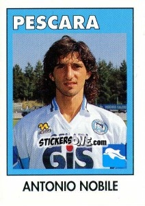 Sticker Antonio Nobile - Calcioflash 1993 - Euroflash