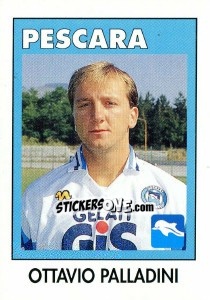Sticker Ottavio Palladini - Calcioflash 1993 - Euroflash