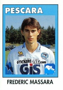 Sticker Frederic Massara - Calcioflash 1993 n. 248 - Euroflash