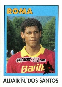 Sticker Aldair N. Dos Santos - Calcioflash 1993 n. 252 - Euroflash