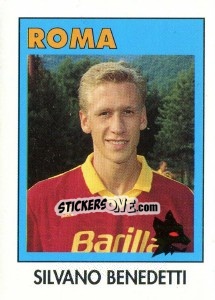 Sticker Silvano Benedetti - Calcioflash 1993 n. 253 - Euroflash