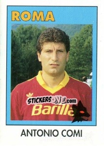 Sticker Antonio Comi - Calcioflash 1993 - Euroflash
