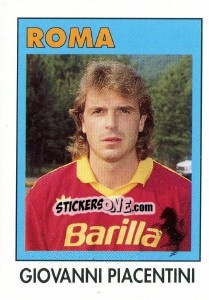 Sticker Giovanni Piacentini - Calcioflash 1993 n. 258 - Euroflash