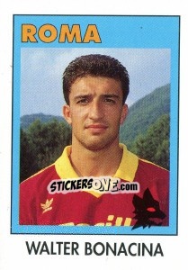 Sticker Walter Bonacina - Calcioflash 1993 n. 259 - Euroflash
